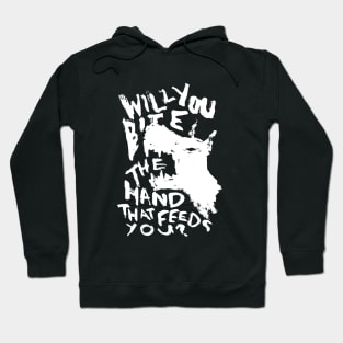 The Hand That Feeds - Illustrated Lyrics - Inverted Hoodie